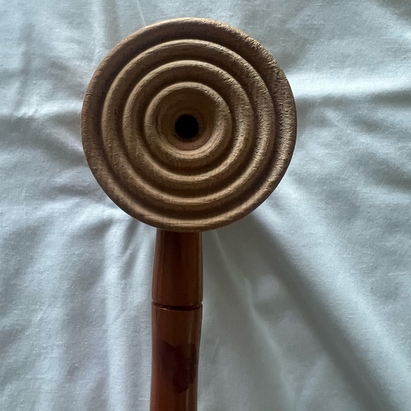Large Vintage Wooden Meat Tenderizer MALLET 12" LONG - Picture 6 of 10